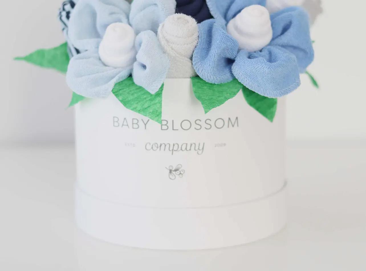 Baby Boy Gift Basket Newborn Box - Little Boy Blue