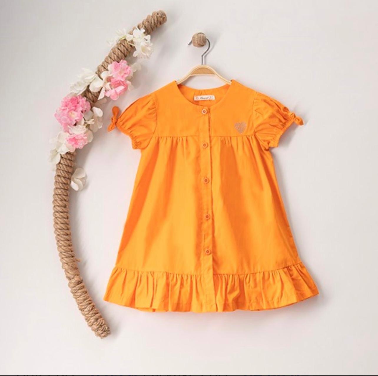 Busra Neon Heart Dress