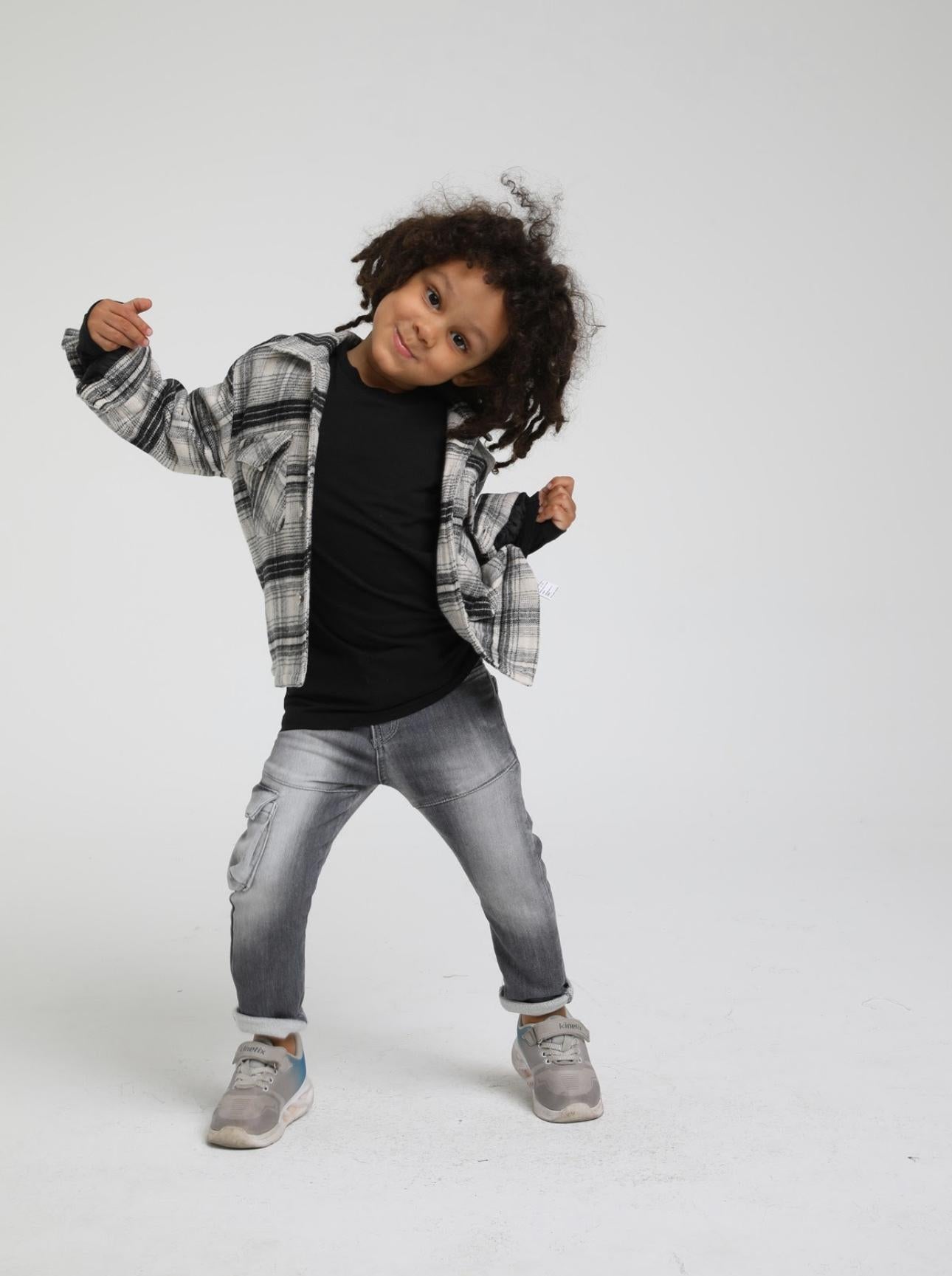 Boys Grey Overshirt