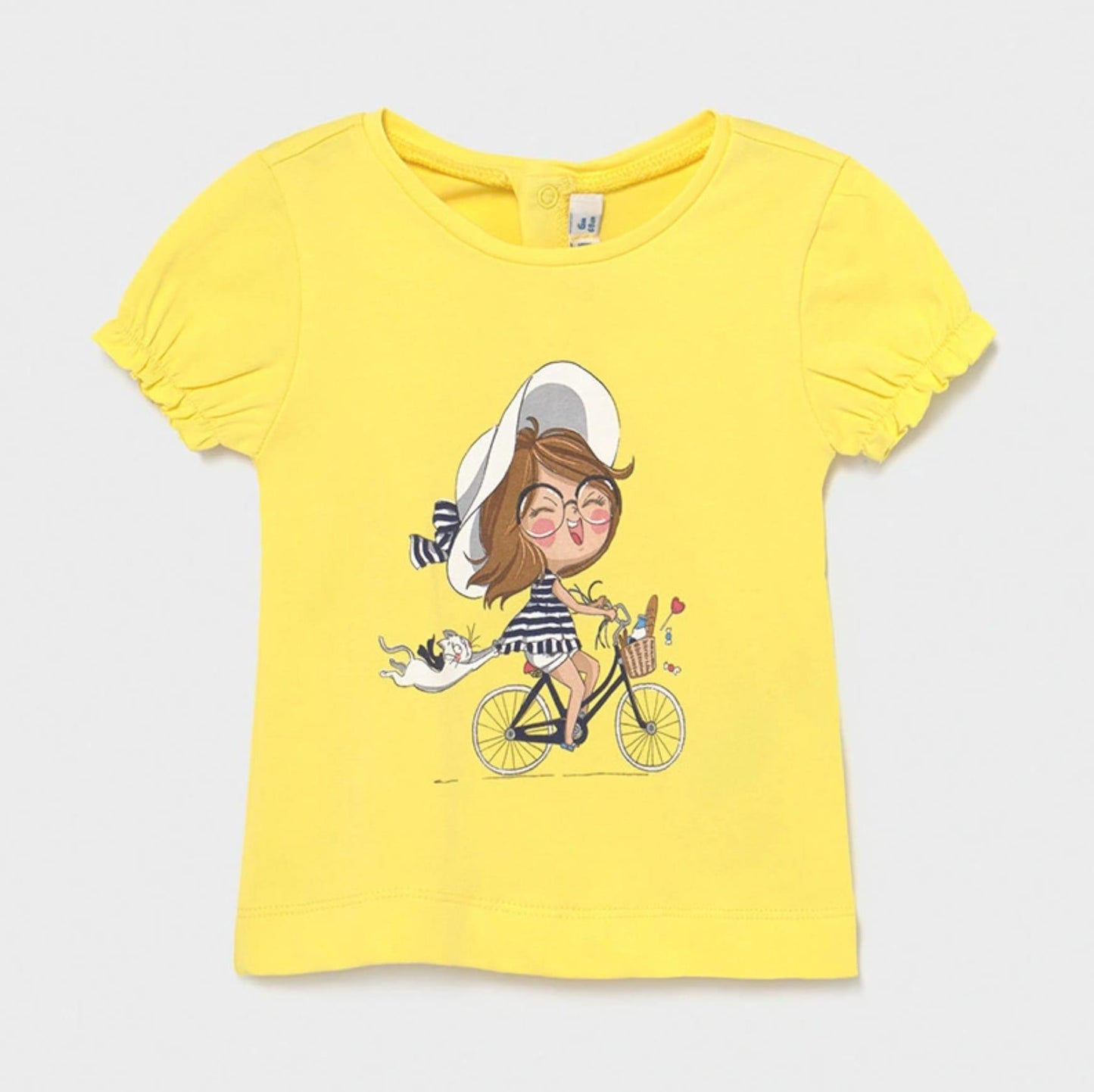 Mayoral Yellow Girl Tshirt