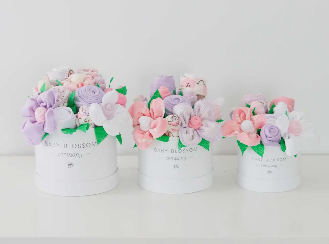 Baby Girl Gift Box Bouquet Collection - Ballerina
