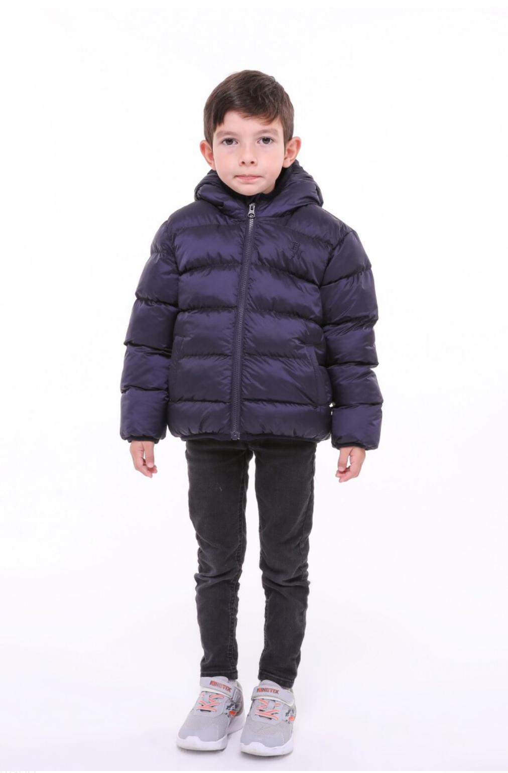 Navy Blue Benitto Coat
