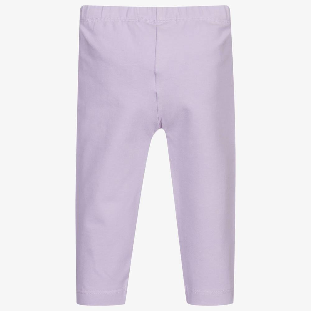 Lilac Heart Leggings