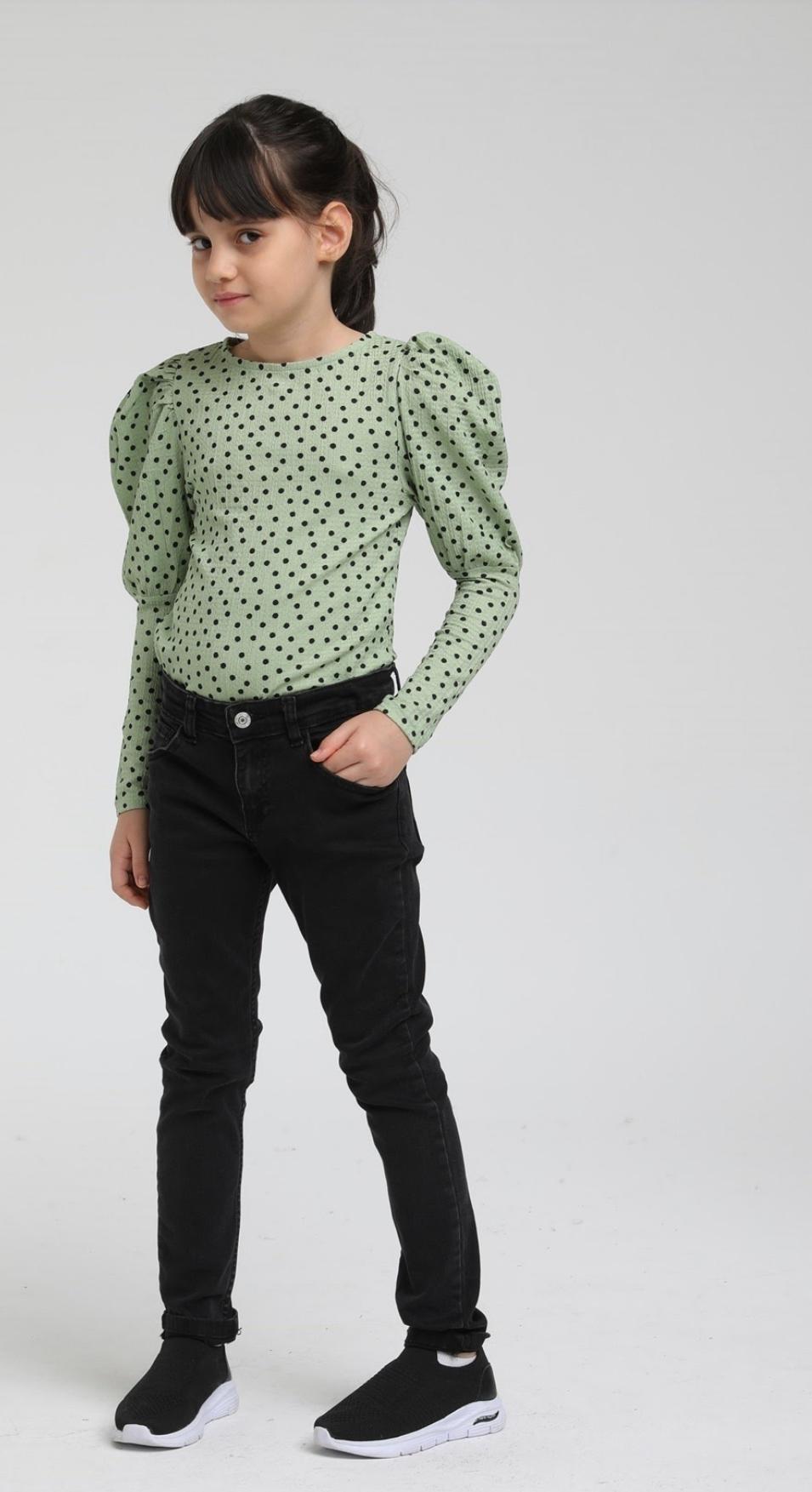 Green Polka Dot