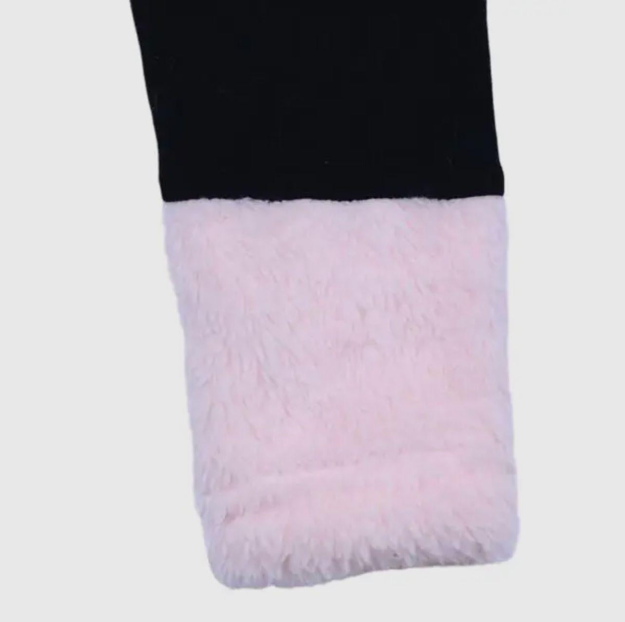 Furry Cuff Leggings