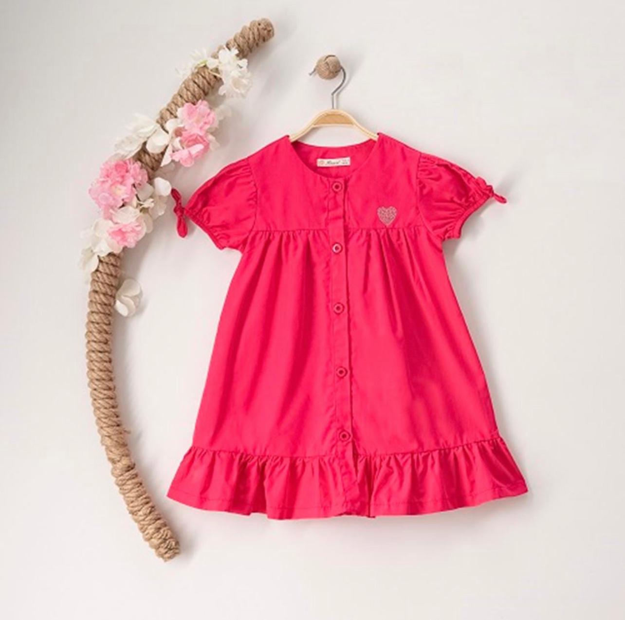 Busra Neon Heart Dress