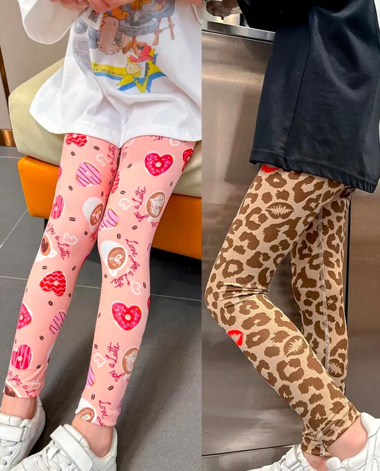 Animal Print Kiss Leggings