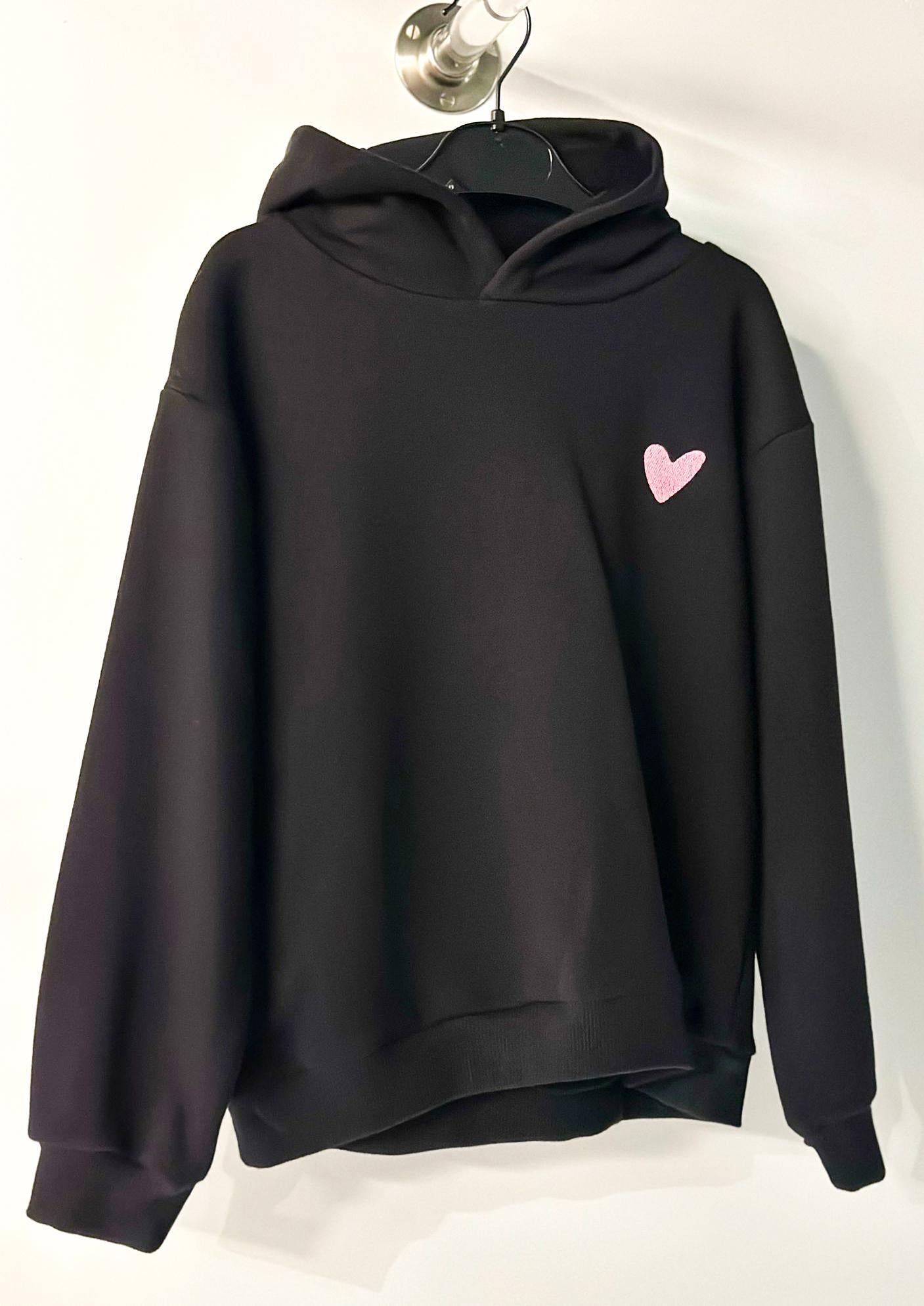 Best Black Heart Sweatsuit