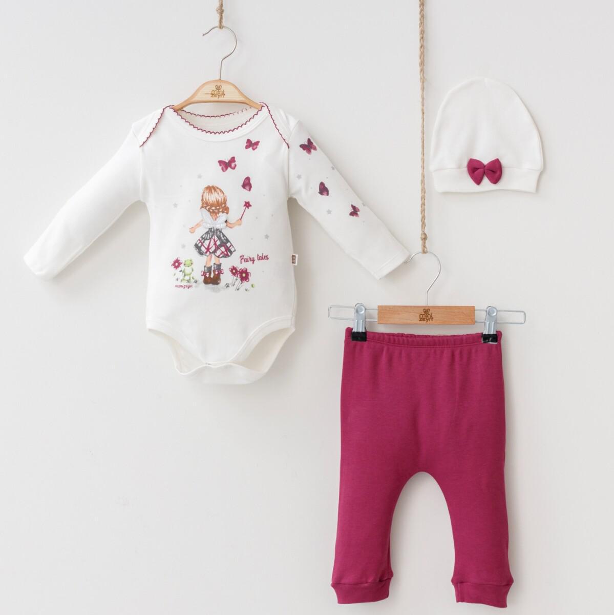 Fairy Girl Butterfly Girls Bodysuit Set with Hat and Pants