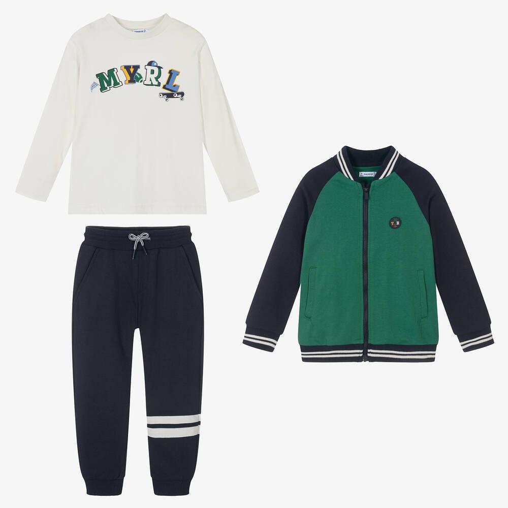 2 Piece Green Sweatsuit Myrl