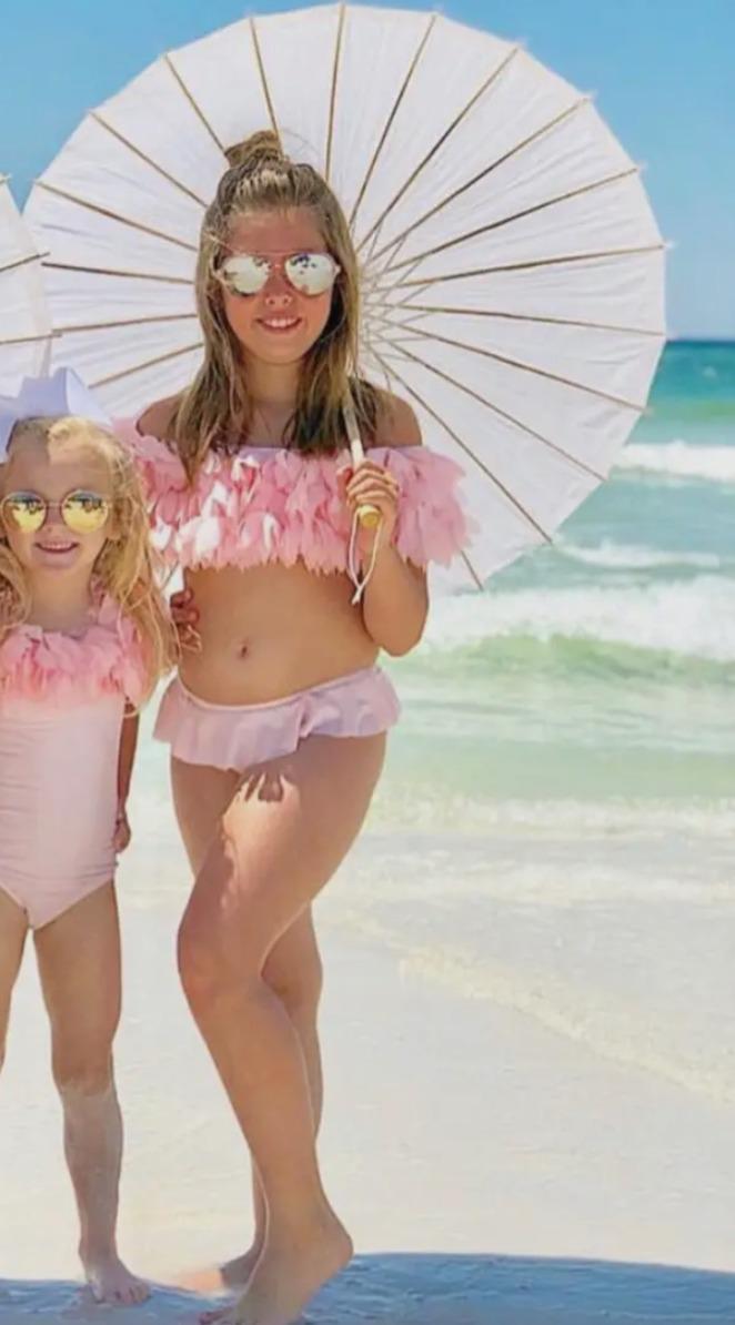 Pink Petal 2 Piece Swim