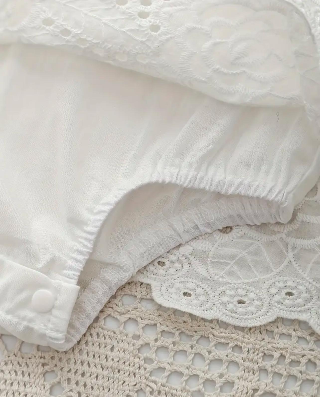 Baby Girls white Lace Dress