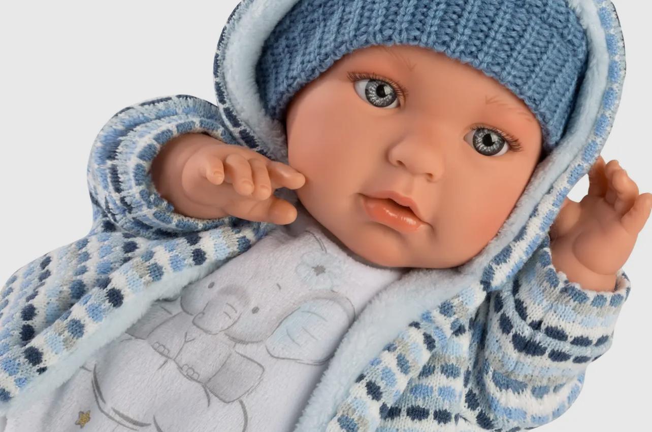 Soft Body Crying Baby Doll Enzo