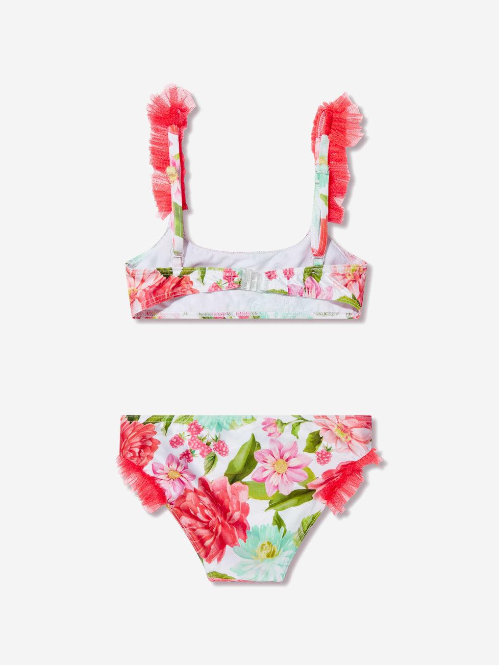 2 Piece Bright Flower Swim