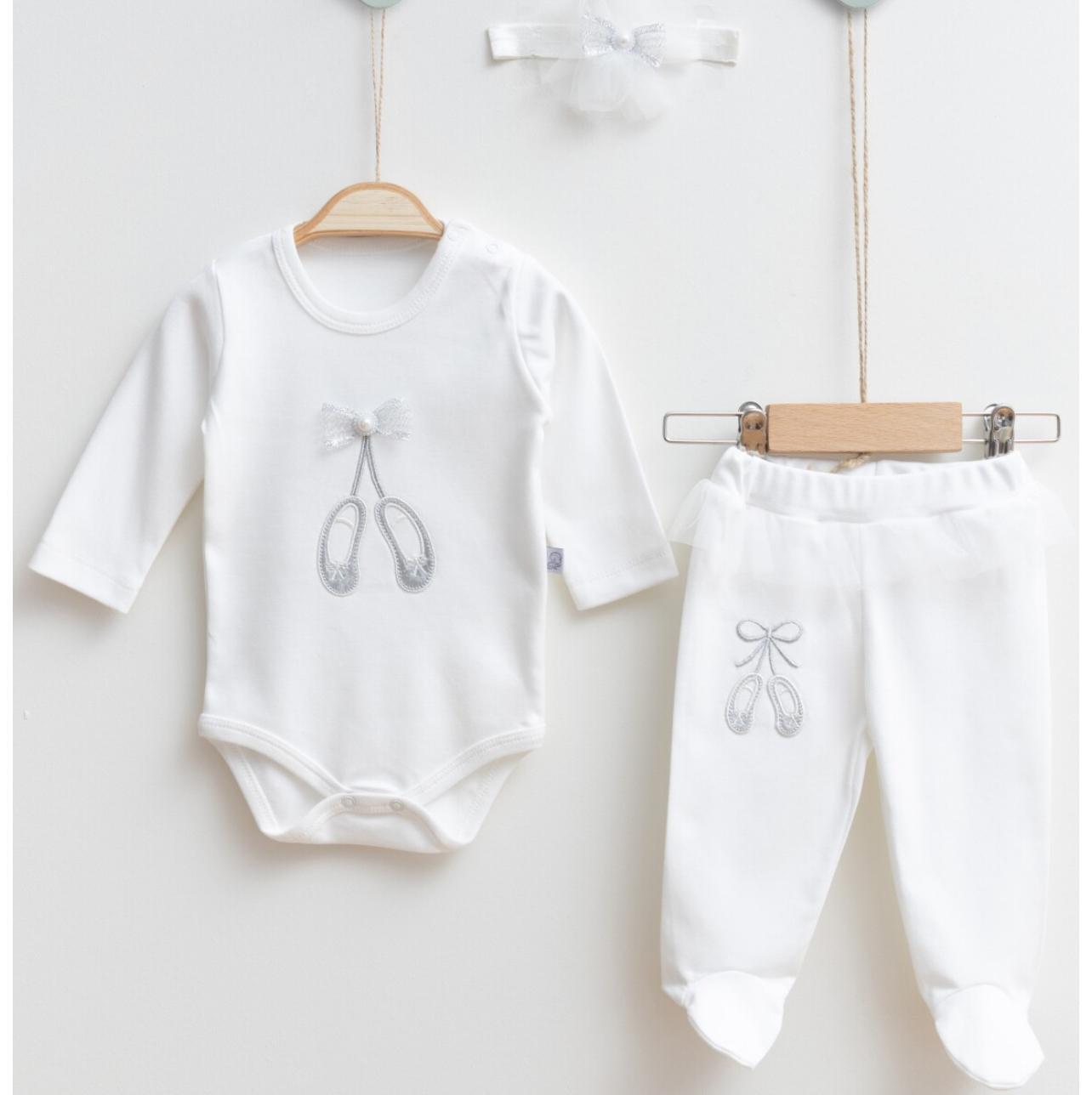 White Ballerina Set 3 Piece