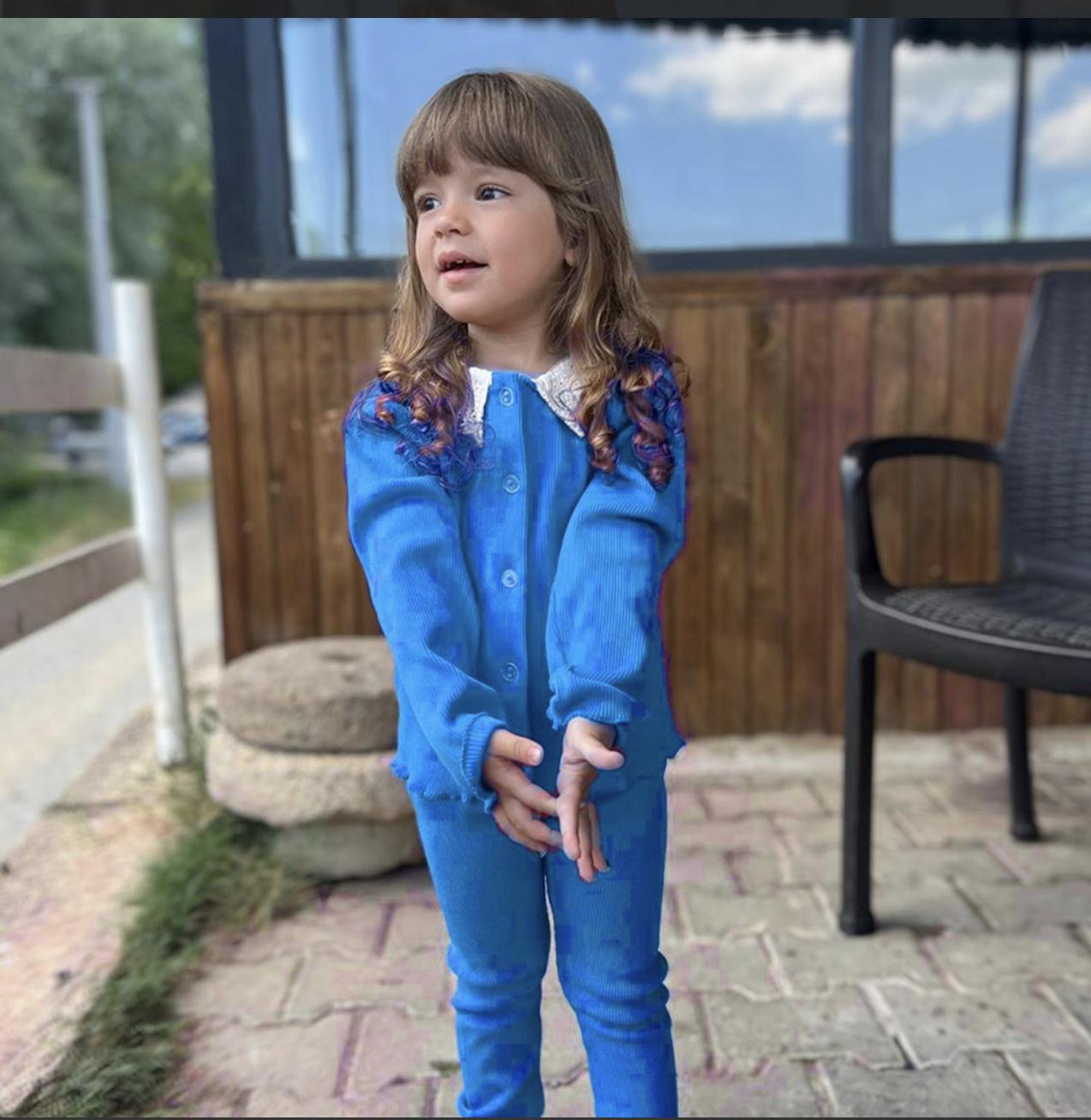 Girls 2 Piece Cardigan Leggins Set