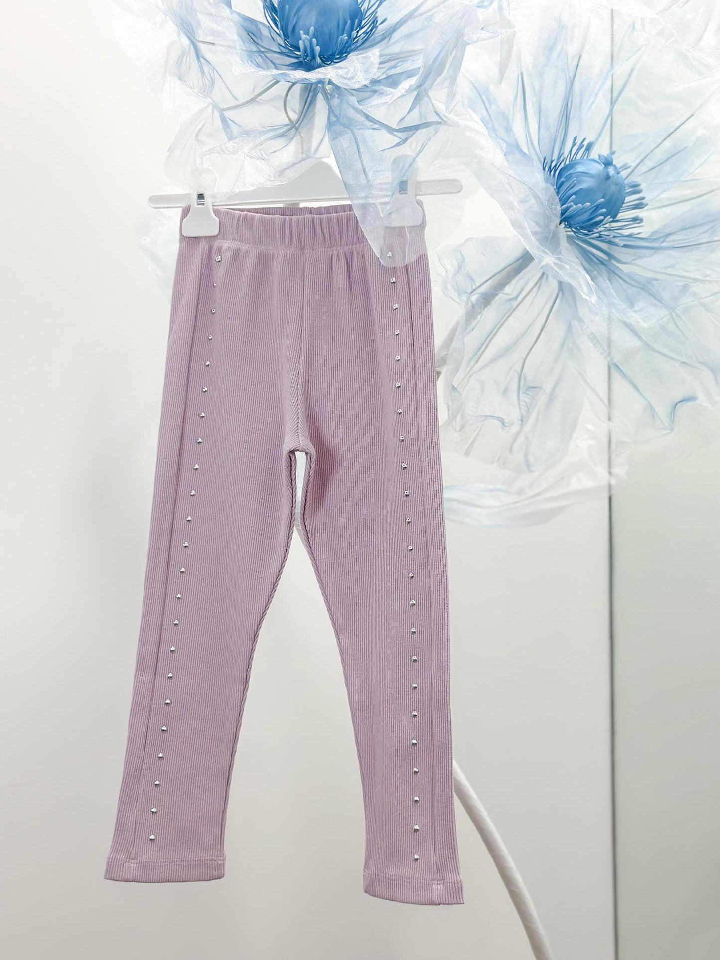 Lilac Leggings with studs