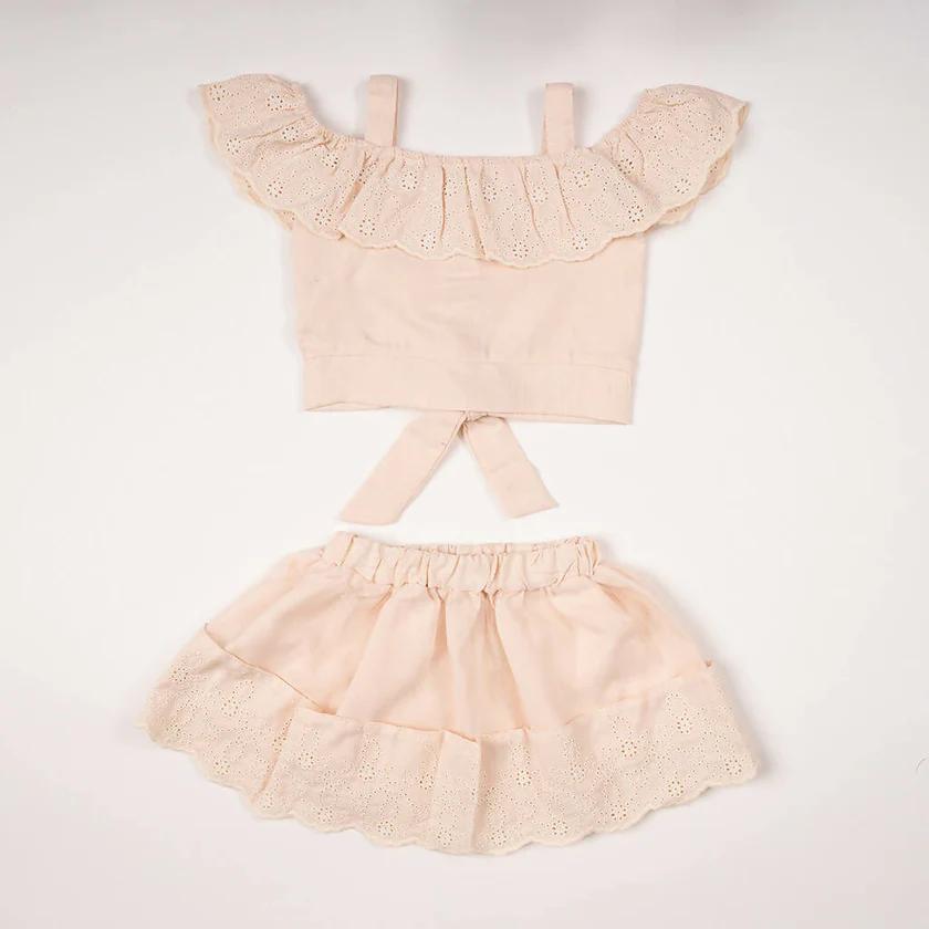 Lilax Skirt Crop Top