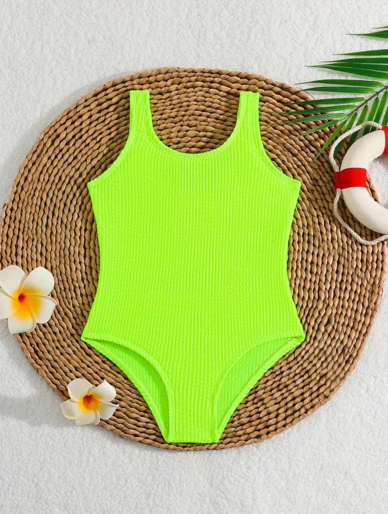 Lime One Piece Swimsuit