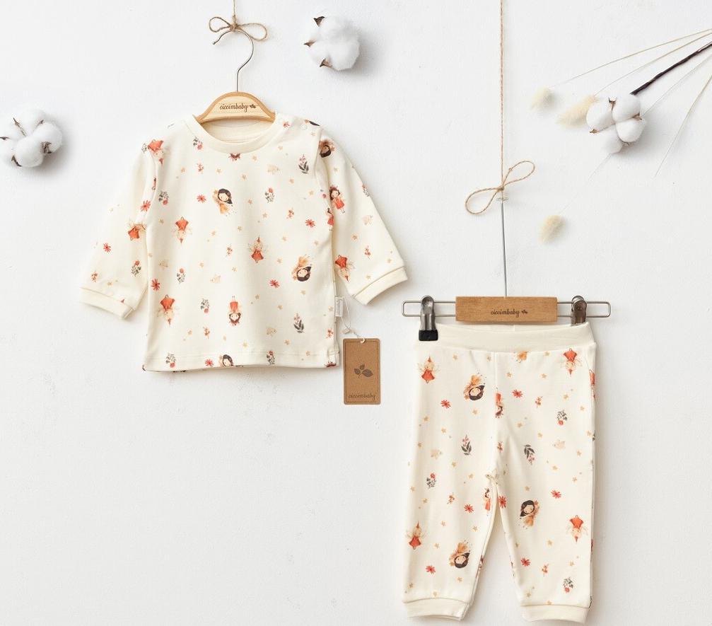 Fairy Baby Girl 2-Piece Pajamas Set