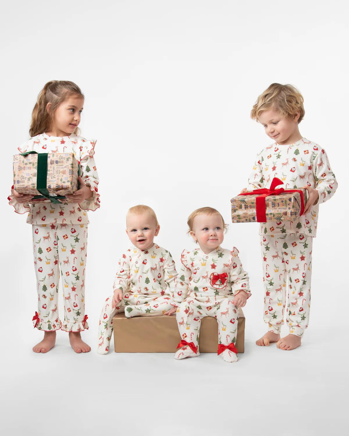 "To Santa" Brushed Cotton Boy Christmas Pajamas