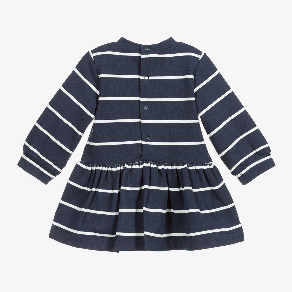 Mayoral Striped Blue Dress