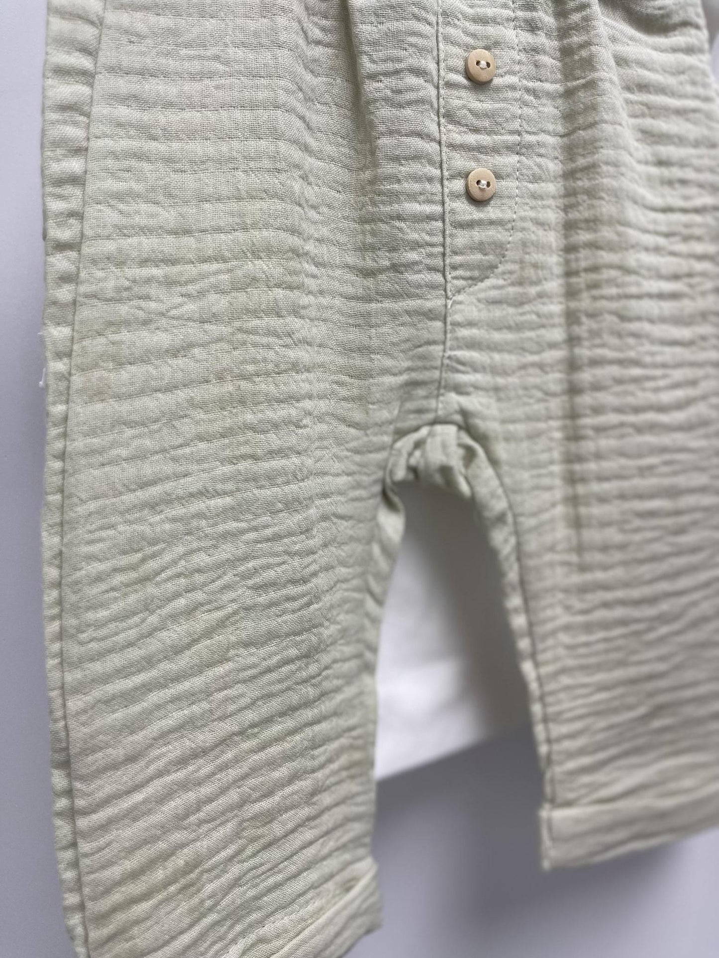 Baby Boy Outfit Pistachio Color Set