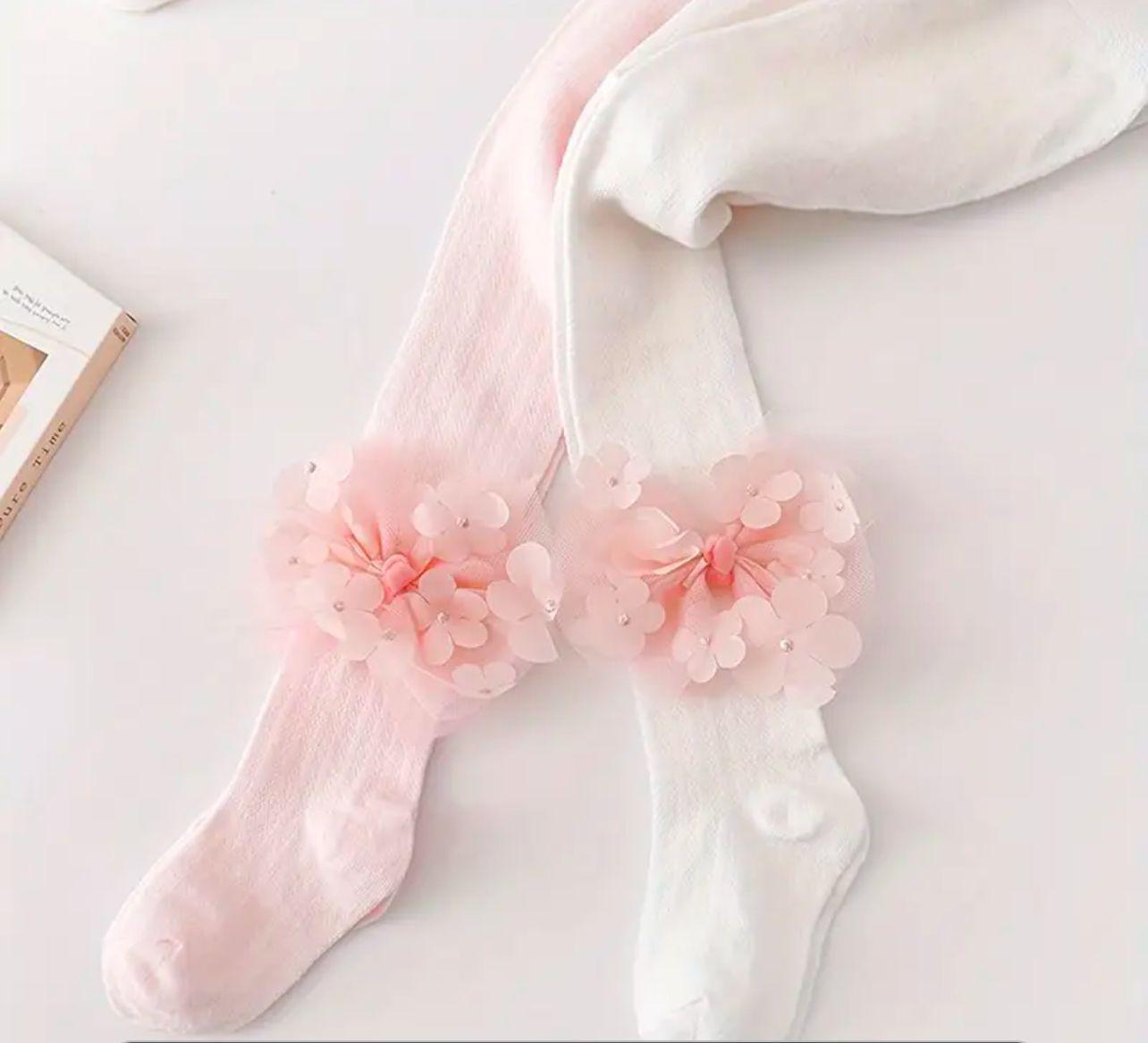 Crushed Flower Tights