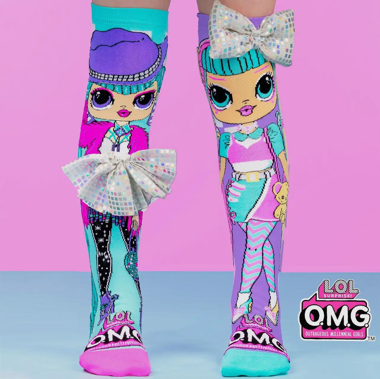 L.O.L. O.M.G DISCO CANDY SOCKS