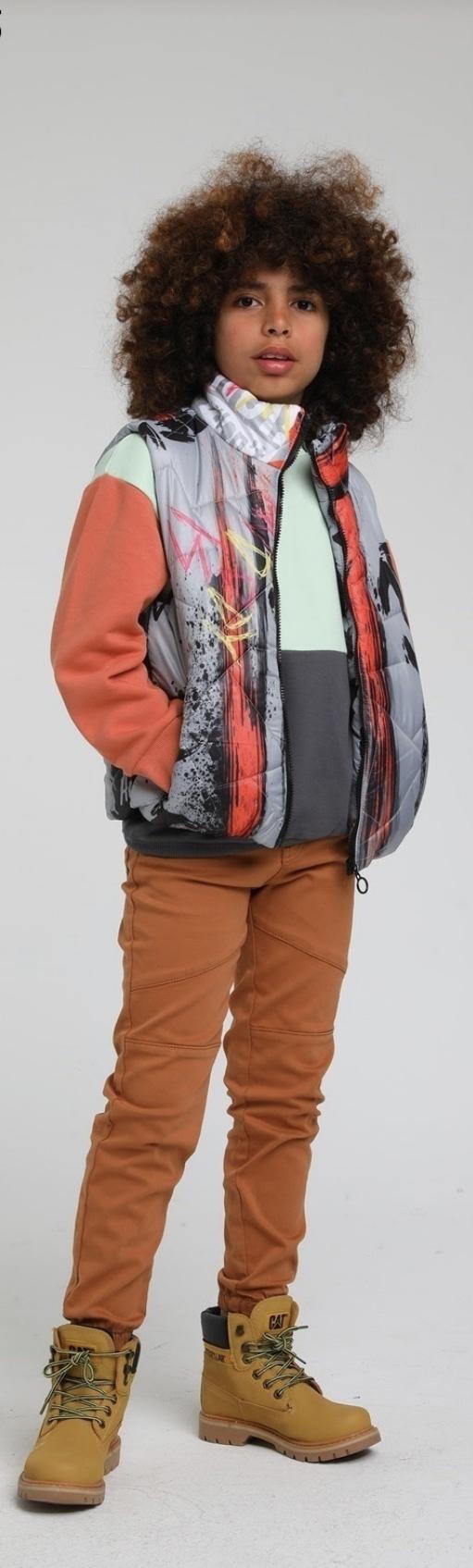 Boys Grey Vest