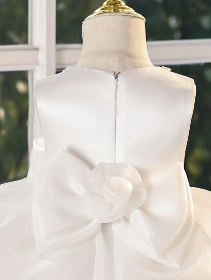 White Flower Dress