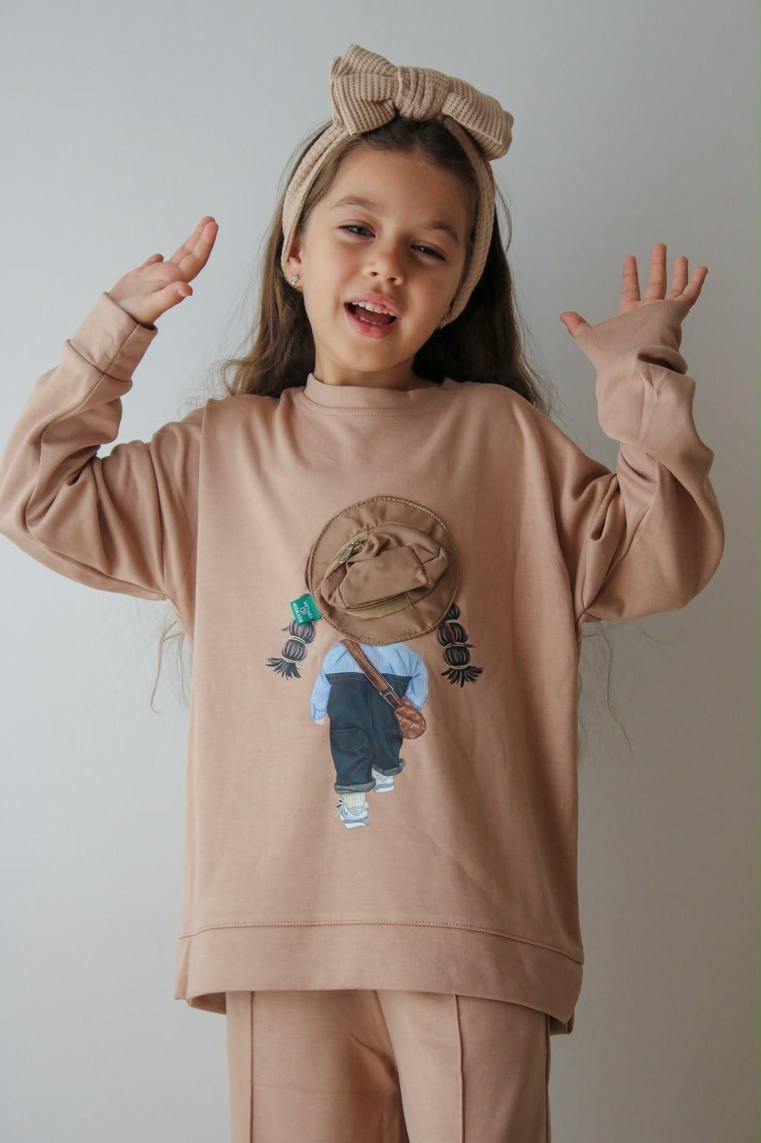 3D Hat - Caramel Tracksuit