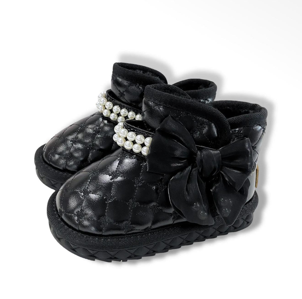 Black Bow Boots - DoeaDear