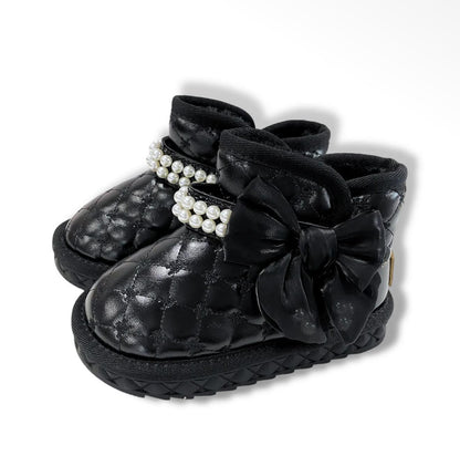 Black Bow Boots - DoeaDear