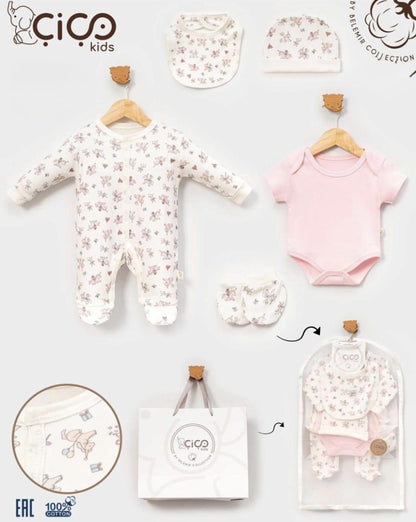 Baby Girl Cico Kids Gifts - 5 Piece Set