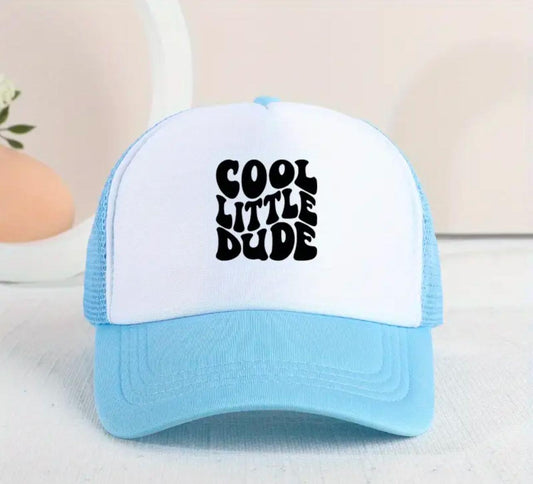 Light Blue - Trendy Cool Little Dude Cap