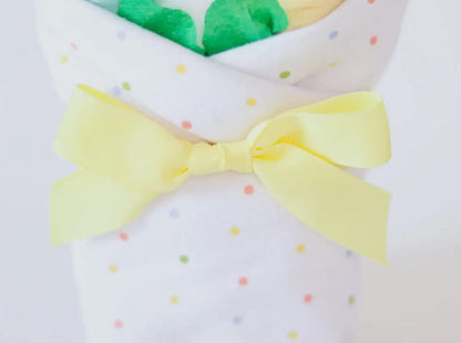 Gender Neutral Baby Gift Set Bouquet - Dot