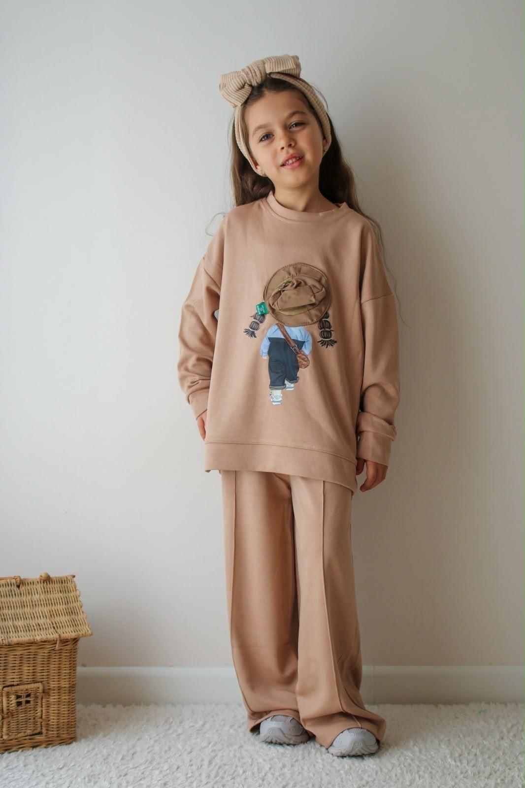 3D Hat - Caramel Tracksuit