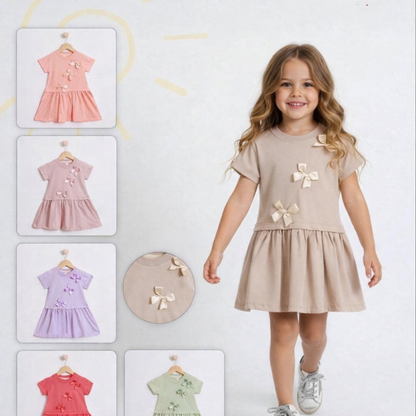 Lilac Bow Dress