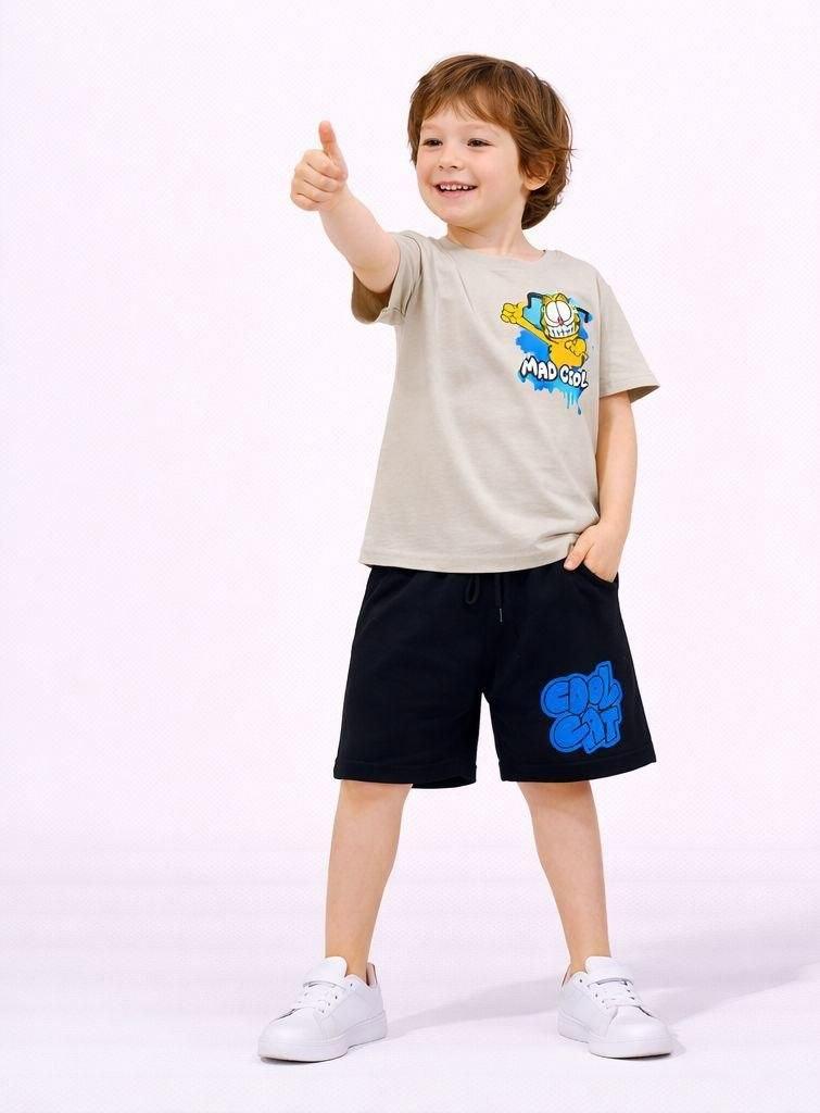 Garfield Tshirt and Shorts Set