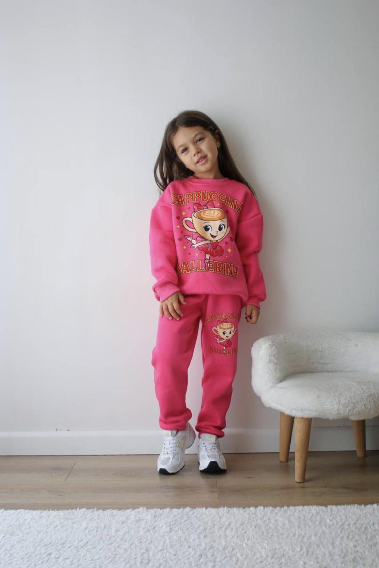 Ballerina Cappuccina Sweatsuit Set for girls