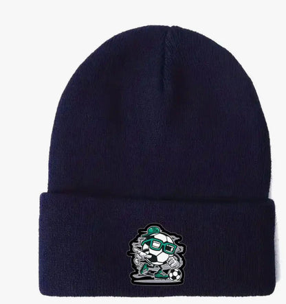 Cool Soccer Ball Print Beanie
