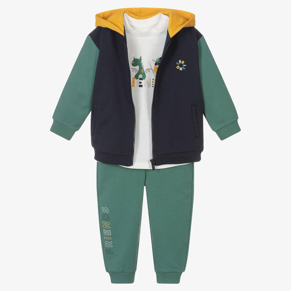 3 Piece Set Green Friends