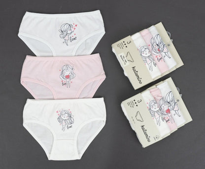 Girls Underwear 3 Pack