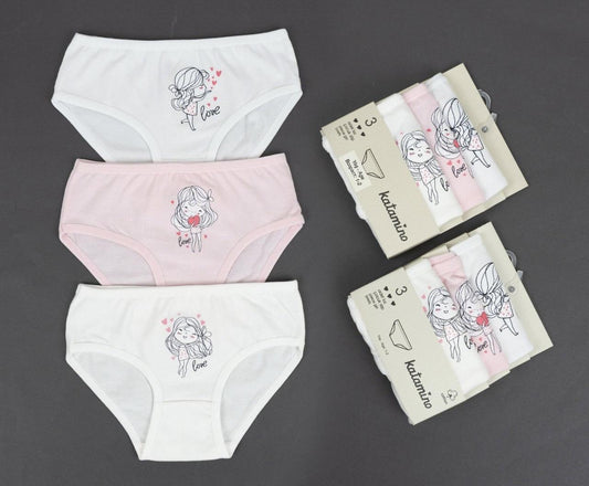 Girls Underwear 3 Pack