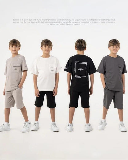 Black 2 Piece Shorts Set - Future Moment