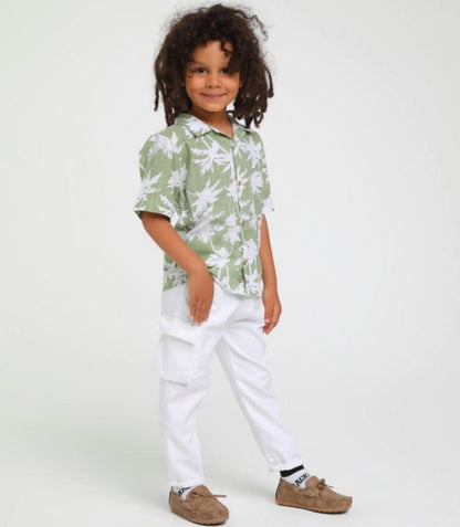 Green Palm Shirt