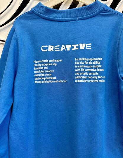 Boy Blue Handsome/ Creative Longsleeve