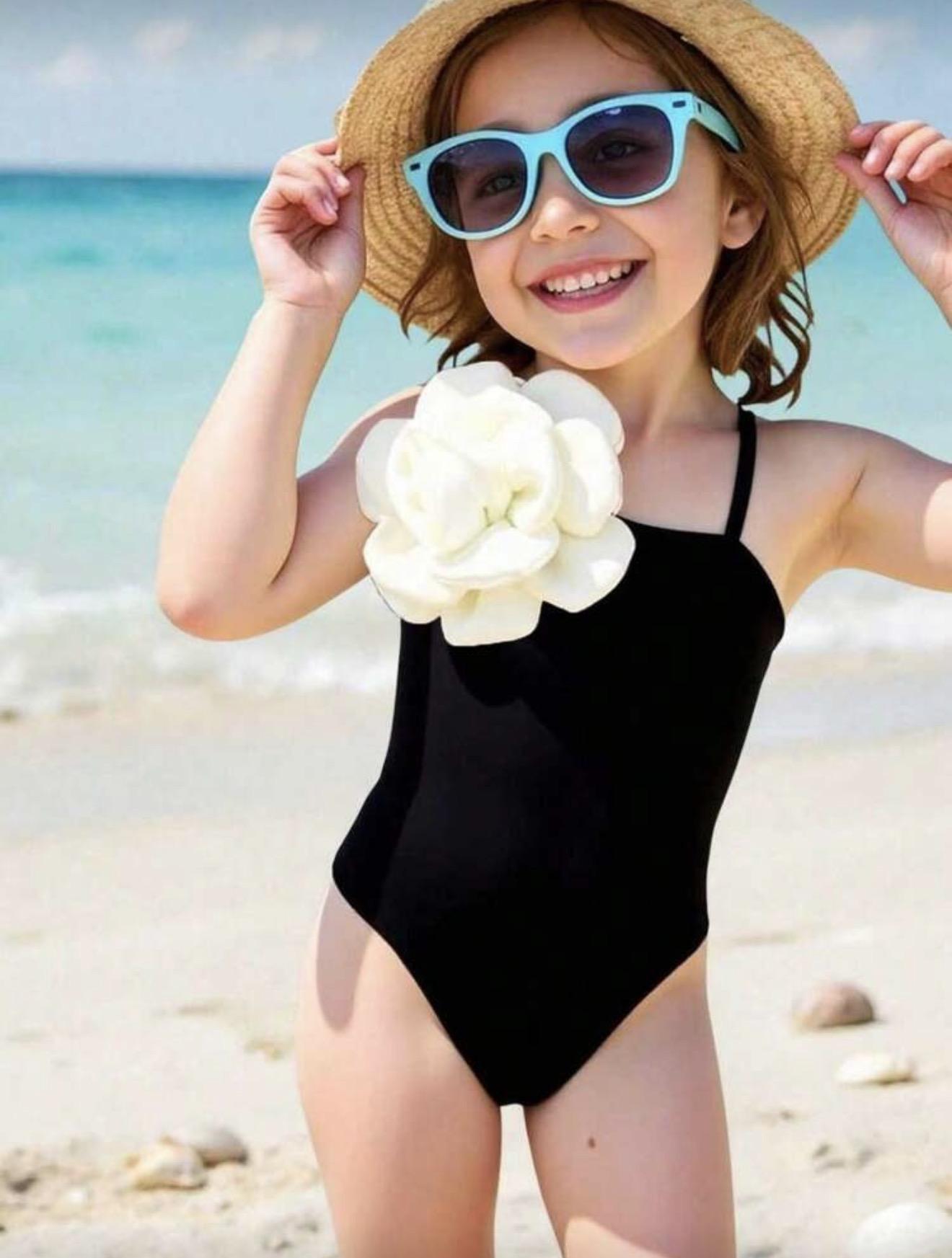 3D Flower Swimsuit