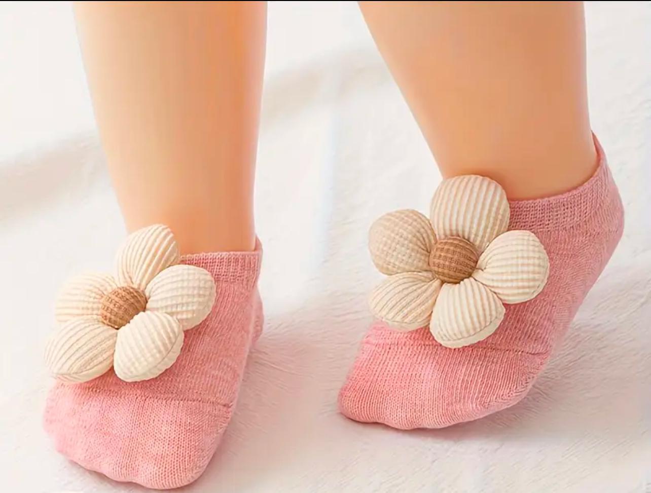 Baby 3D Flower Socks